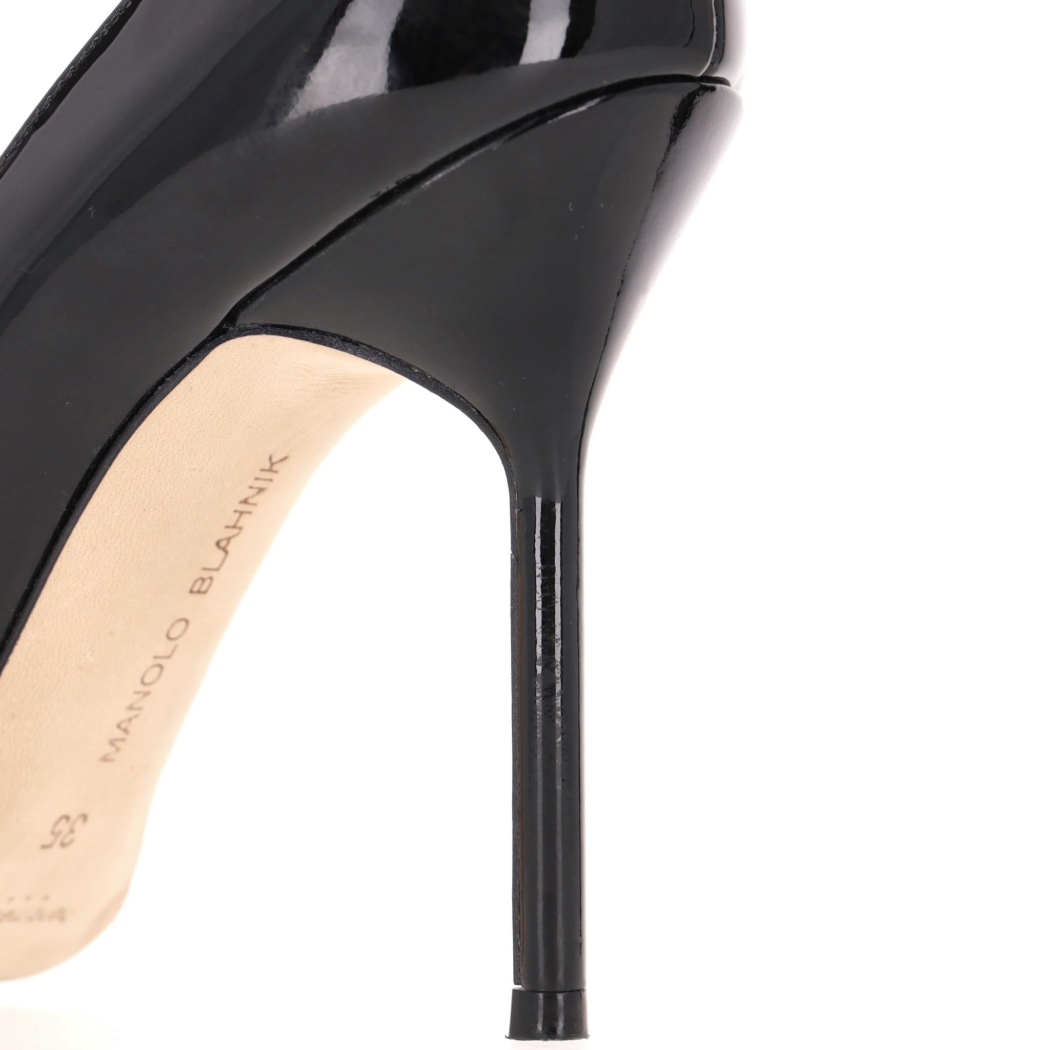 Manolo Blahnik BB Lackleder Pumps im Angebot 2