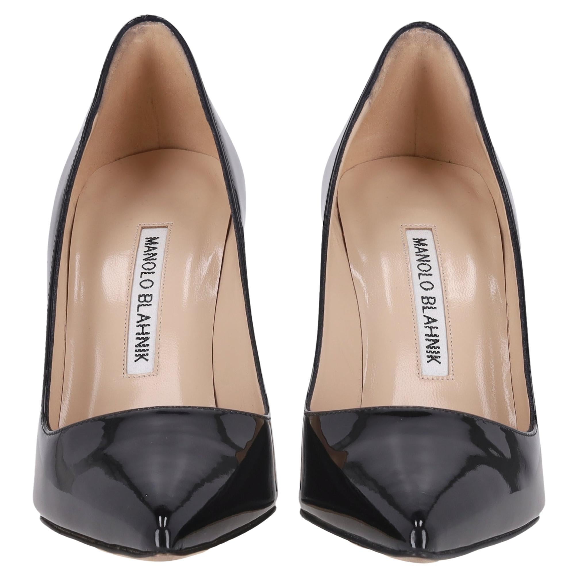 Manolo Blahnik - BB - Escarpins en cuir verni
