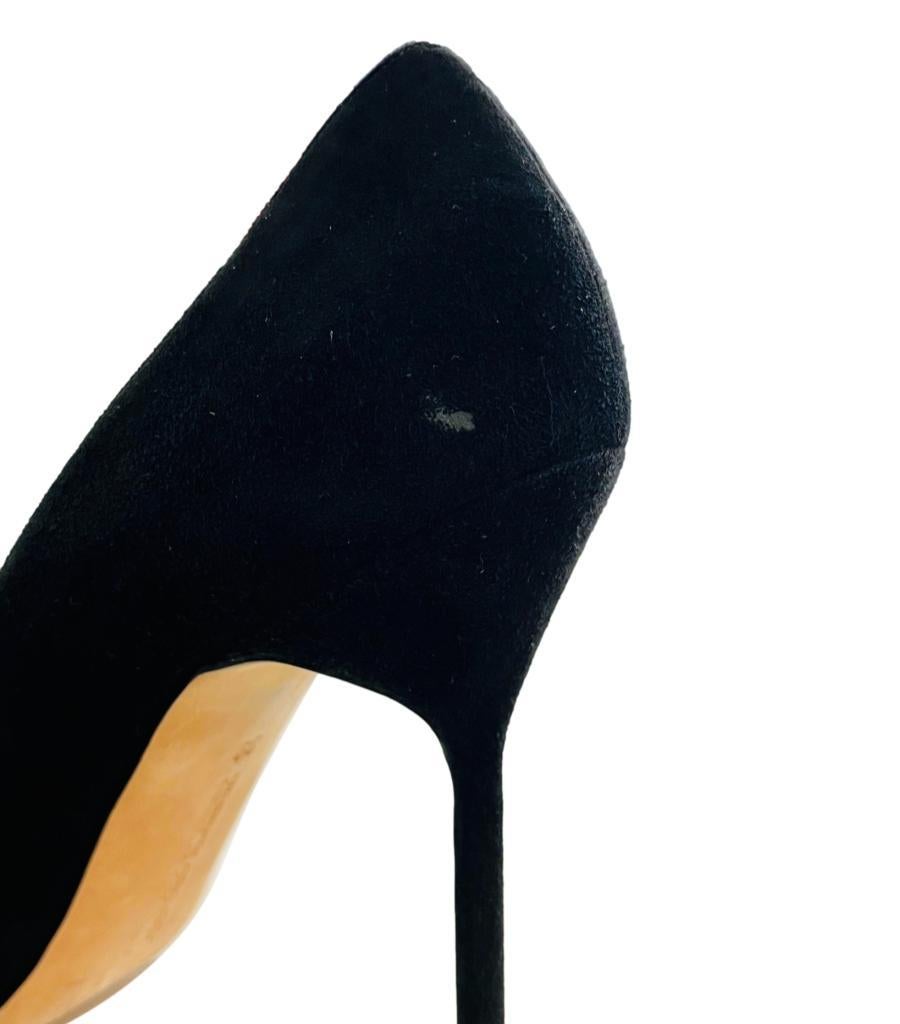 Manolo Blahnik BB Suede Pumps 4