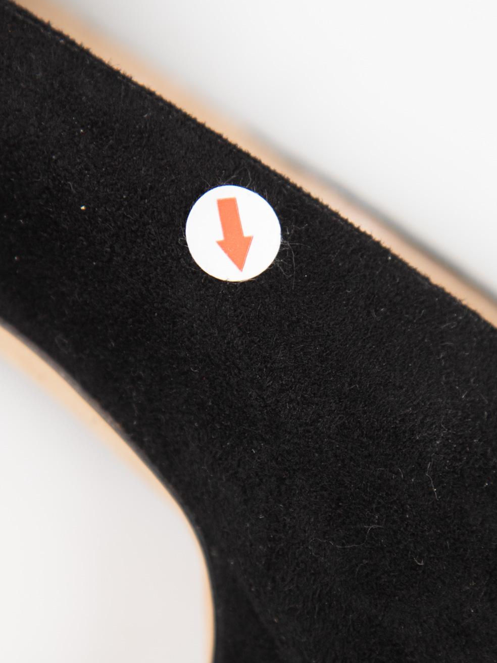 Manolo Blahnik Zapatos de tacón de ante con punta negros Talla IT 37.5 3