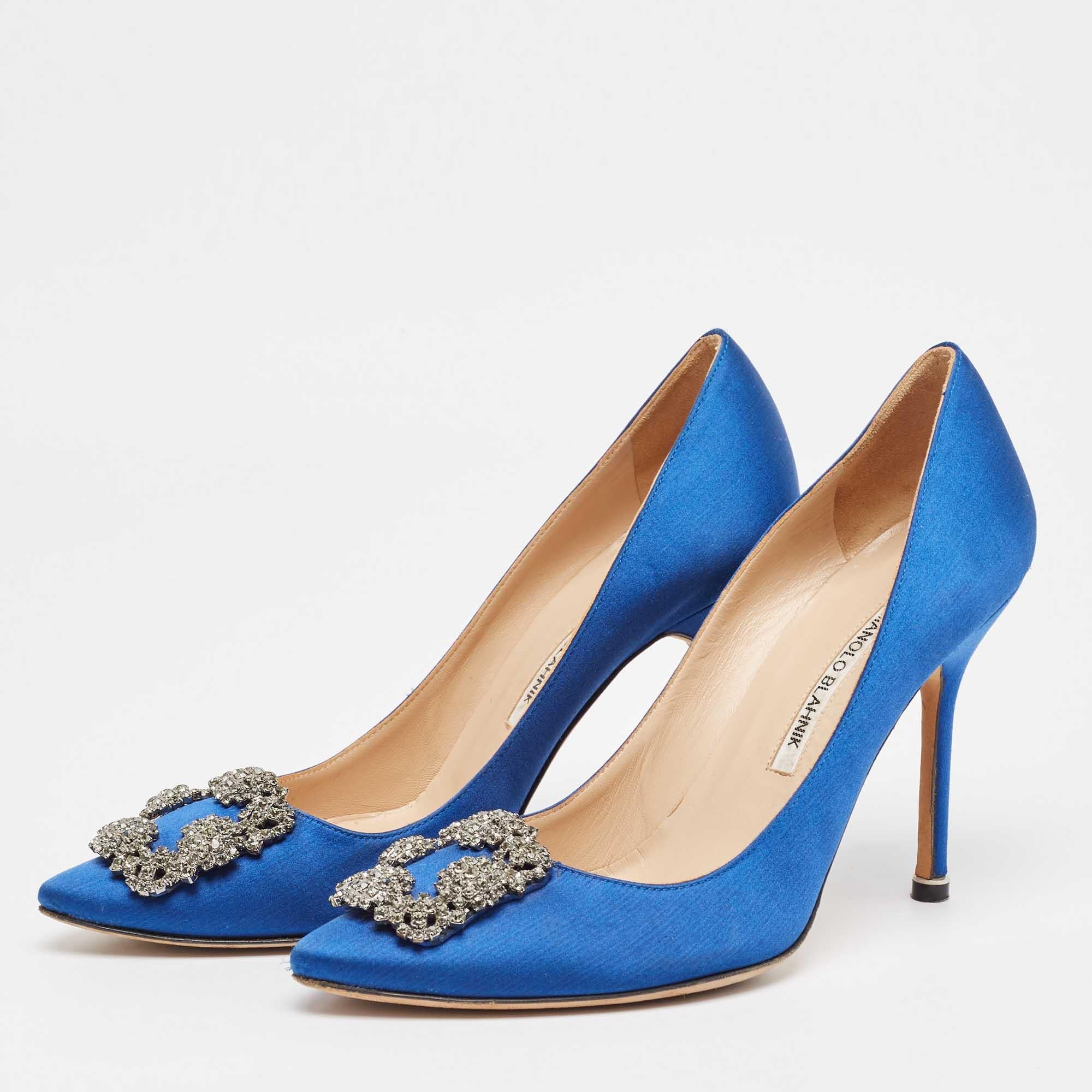 Make a chic style statement with these designer pumps. They showcase sturdy heels and durable soles, perfect for your fashionable outings!