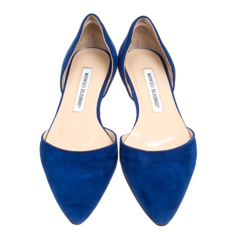 manolo blahnik cobalt blue