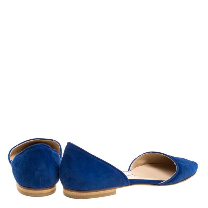 cobalt blue flats