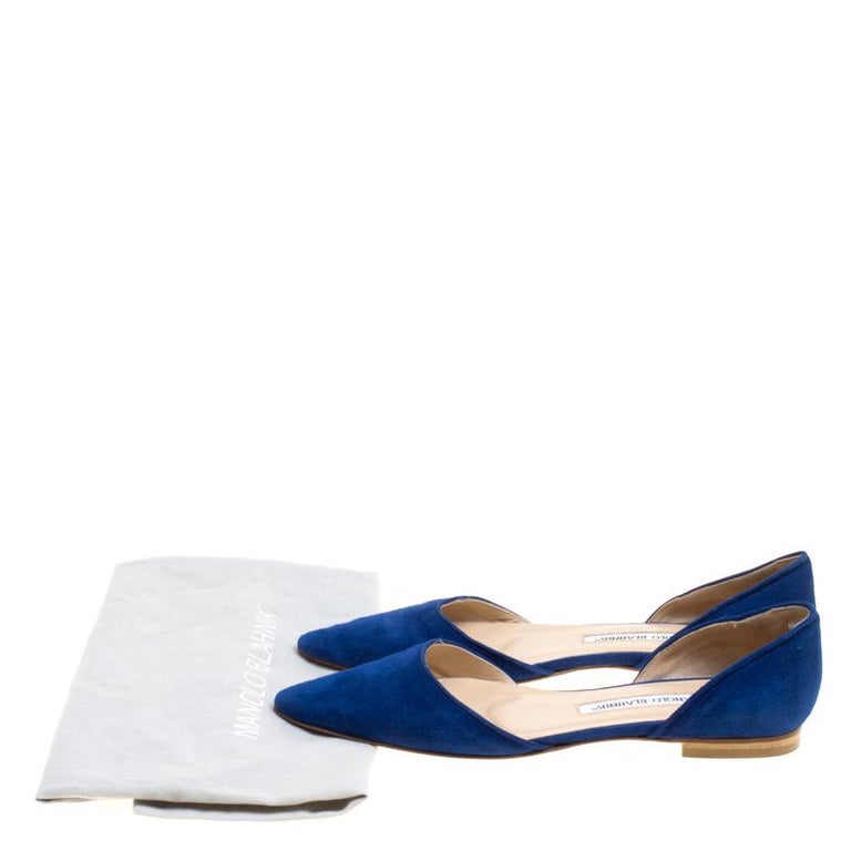 manolo blahnik cobalt blue