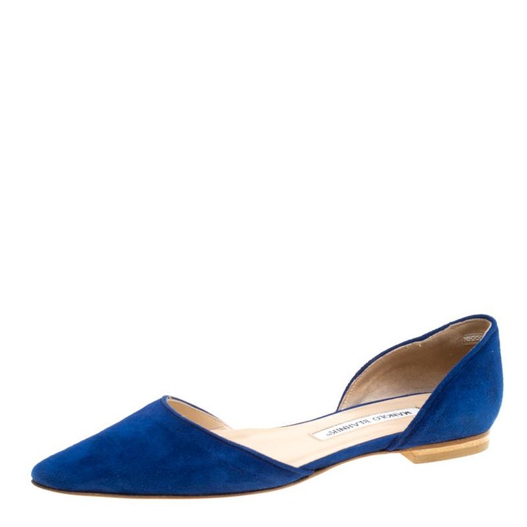 manolo blahnik cobalt blue