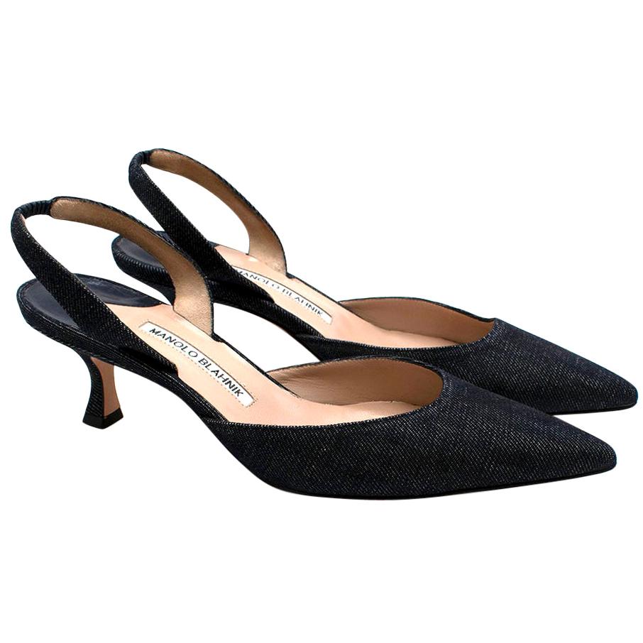 Manolo Blahnik Maysale - 2 For Sale on 1stDibs | manolo blahnik ...