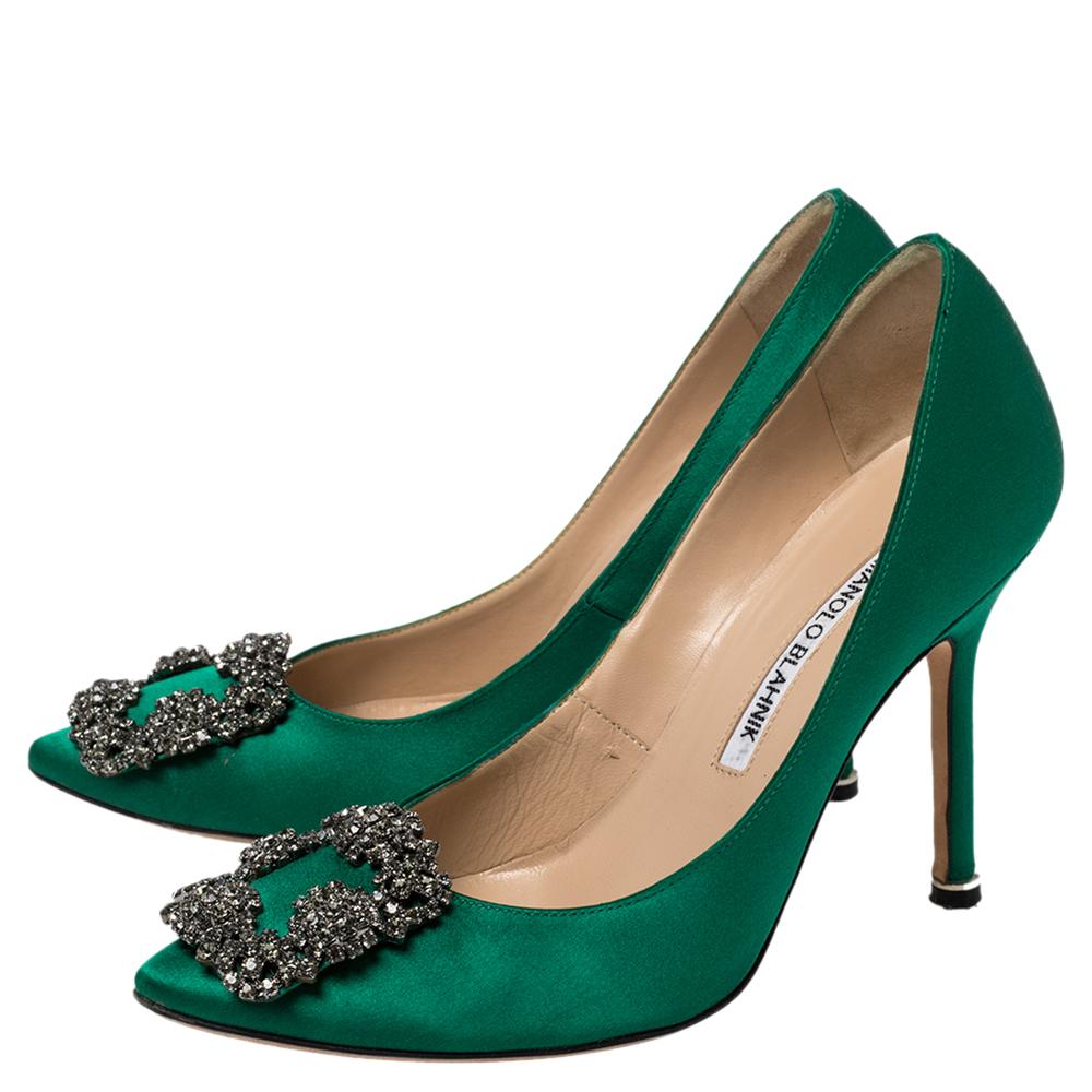 manolo blahnik emerald