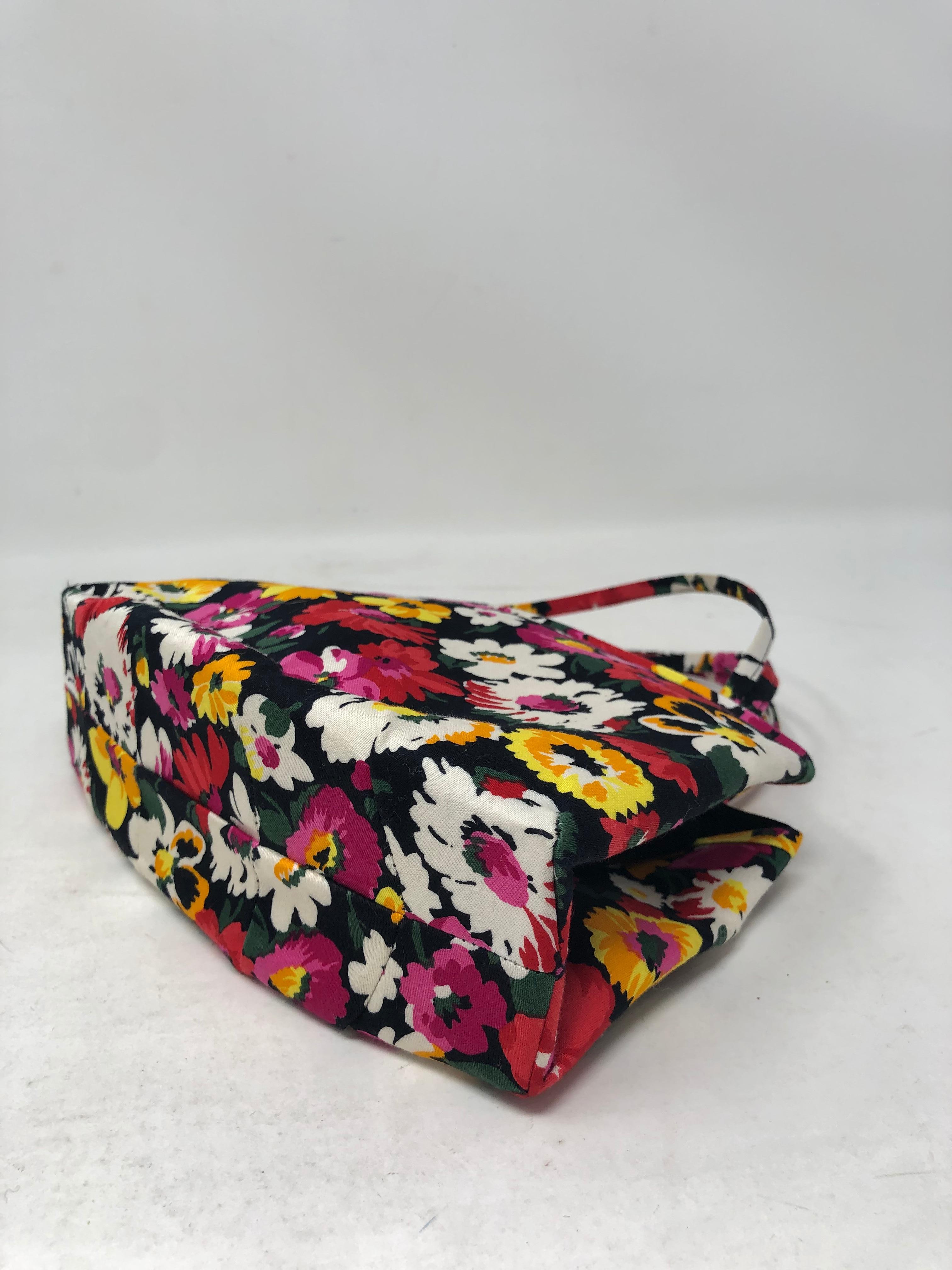 Manolo Blahnik Floral Mini Bag In Excellent Condition In Athens, GA