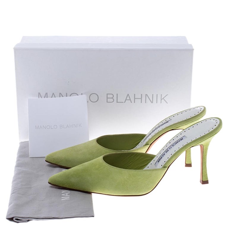 Manolo Blahnik Sneaker Mules 39