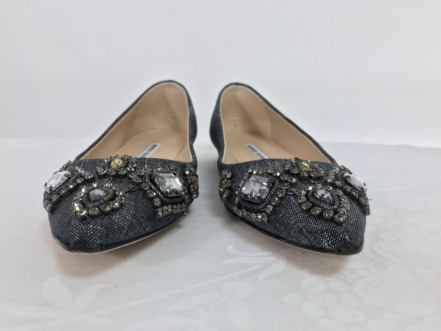 flats with jewels