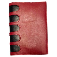 Retro Manolo Blahnik Limited Edition Leather Passport Cover 