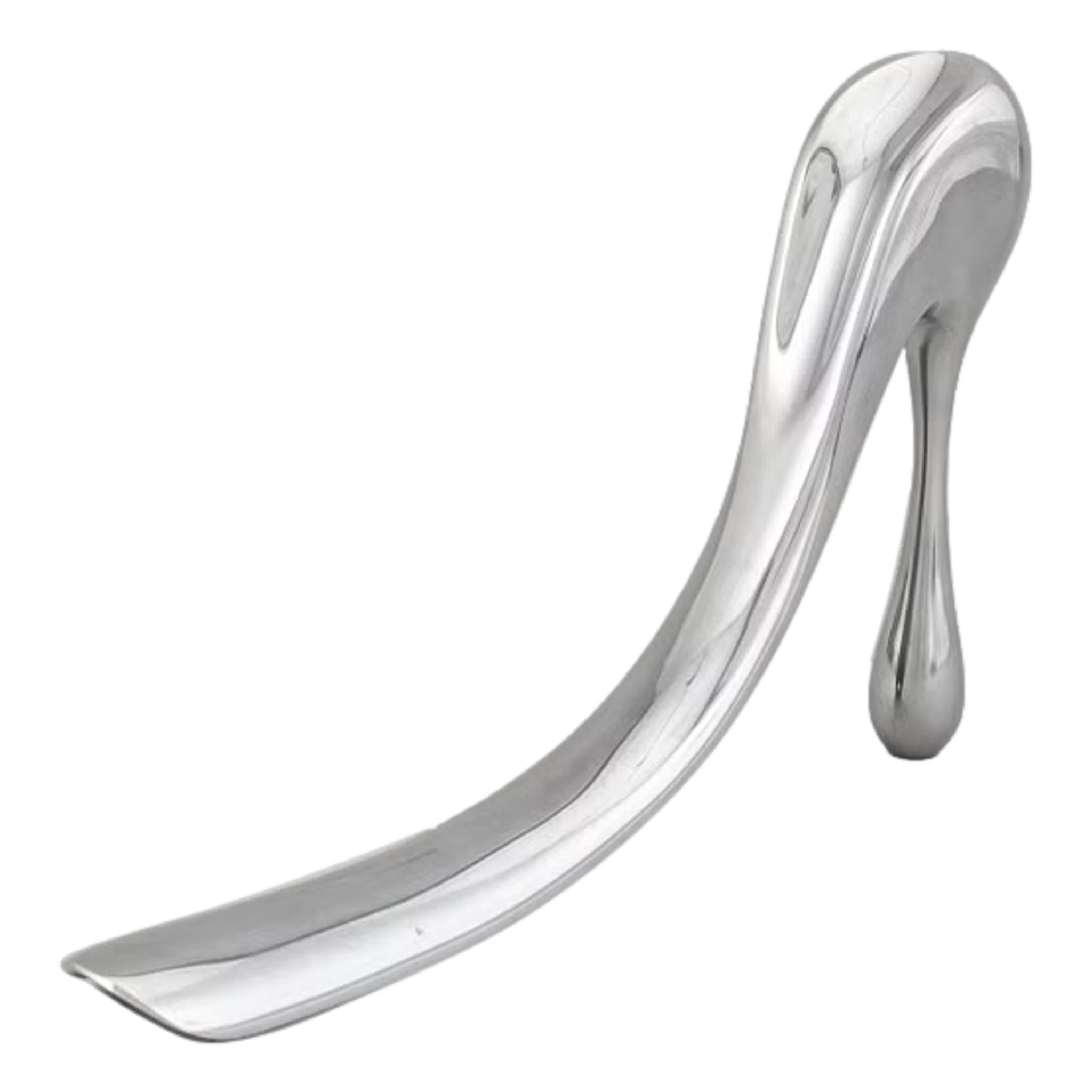 Manolo Blahnik Metal Shoe Horn In Good Condition In London, GB