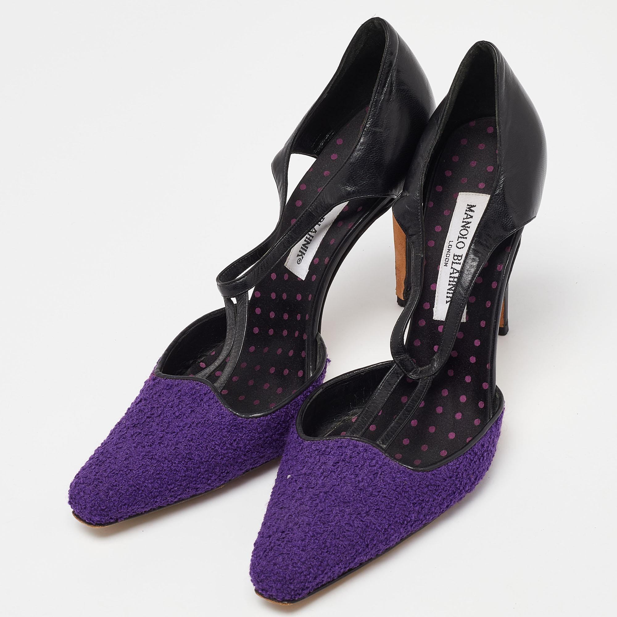 Make a chic style statement with these designer pumps. They showcase sturdy heels and durable soles, perfect for your fashionable outings!