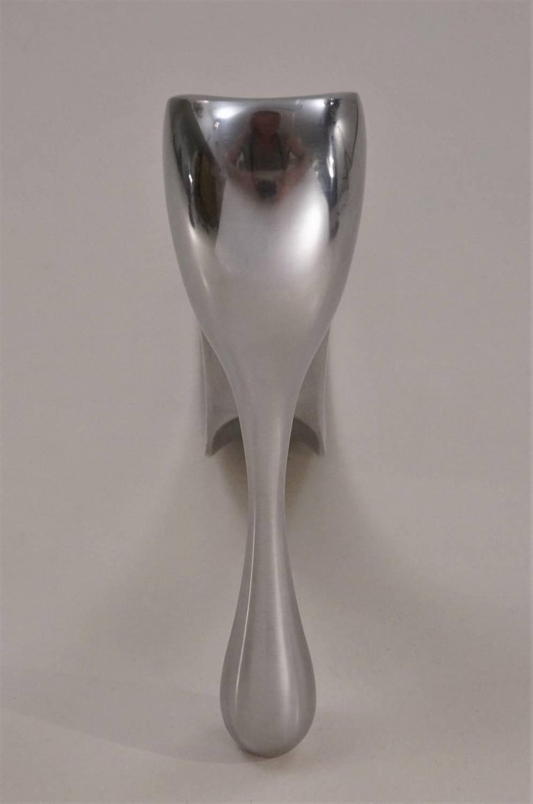 Manolo Blahnik Shoe Horn Aluminium with Original Box, 2004