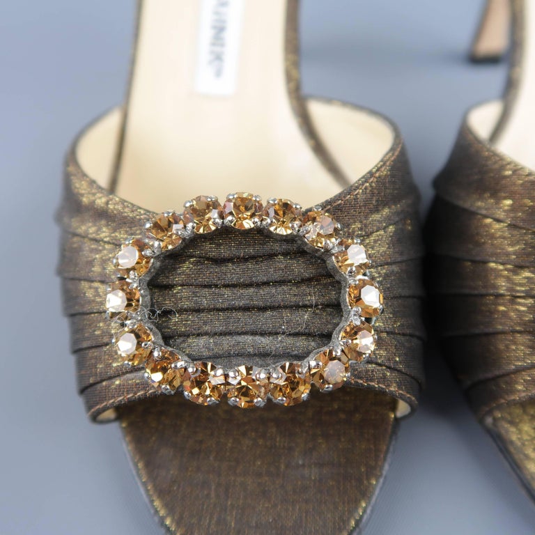 manolo blahnik buckle heels
