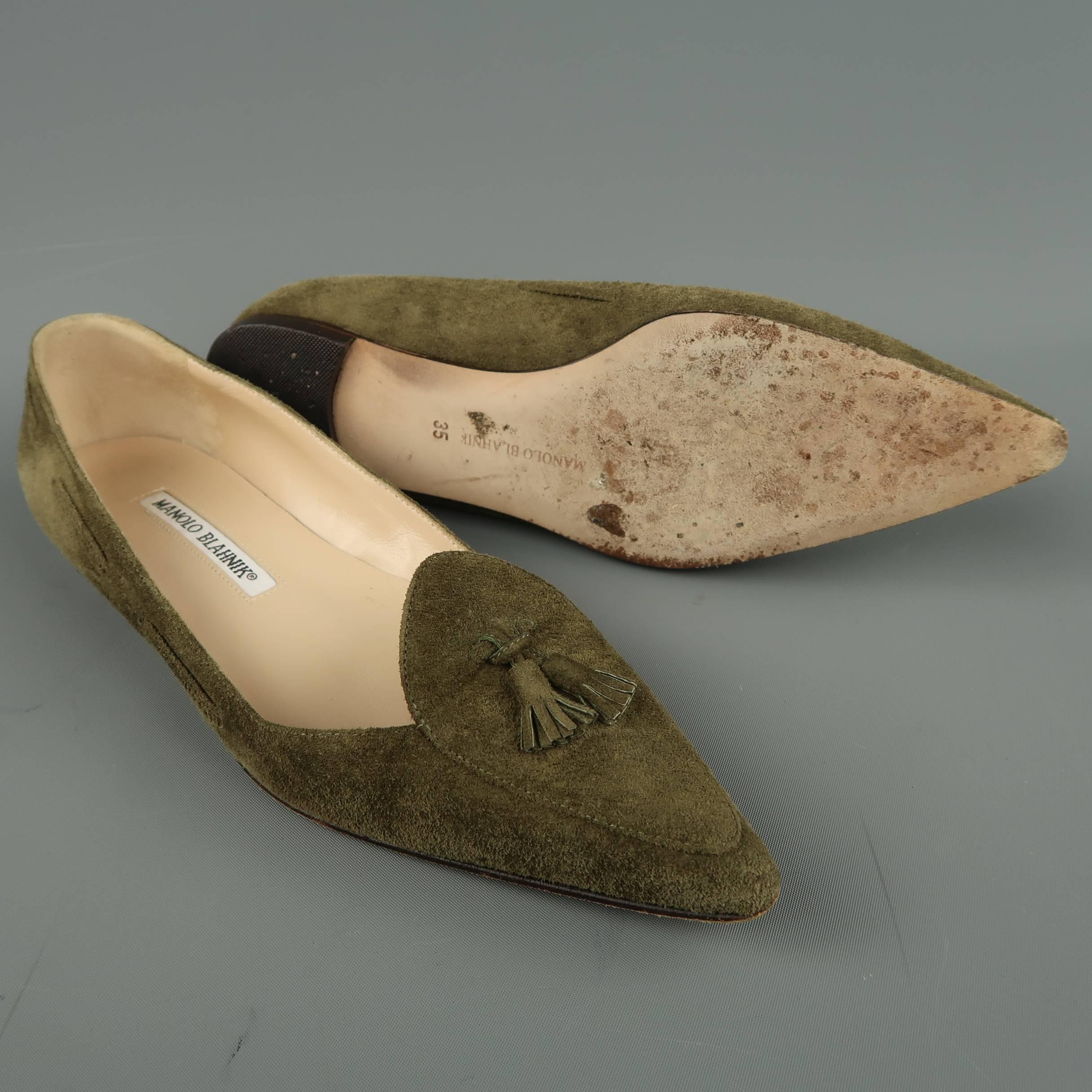 olive green loafer shoes