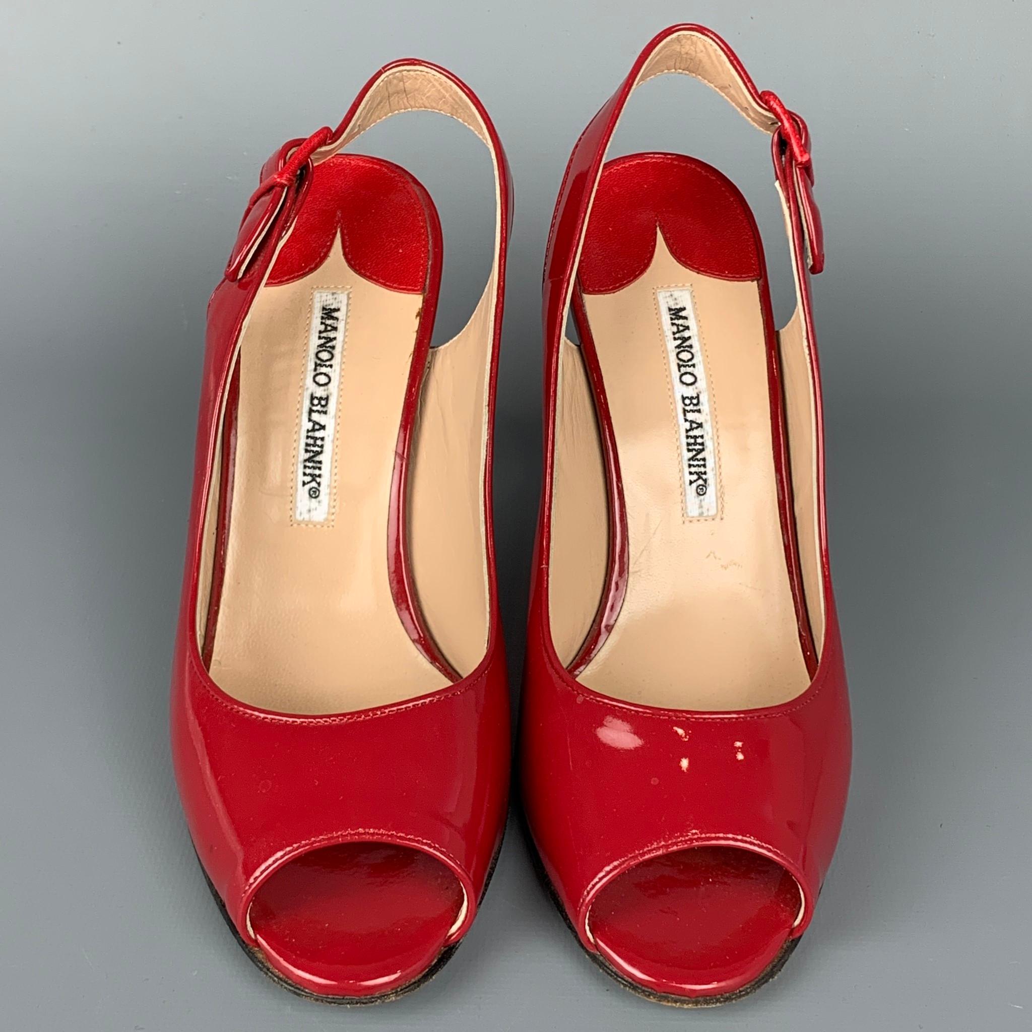 manolo red bottom
