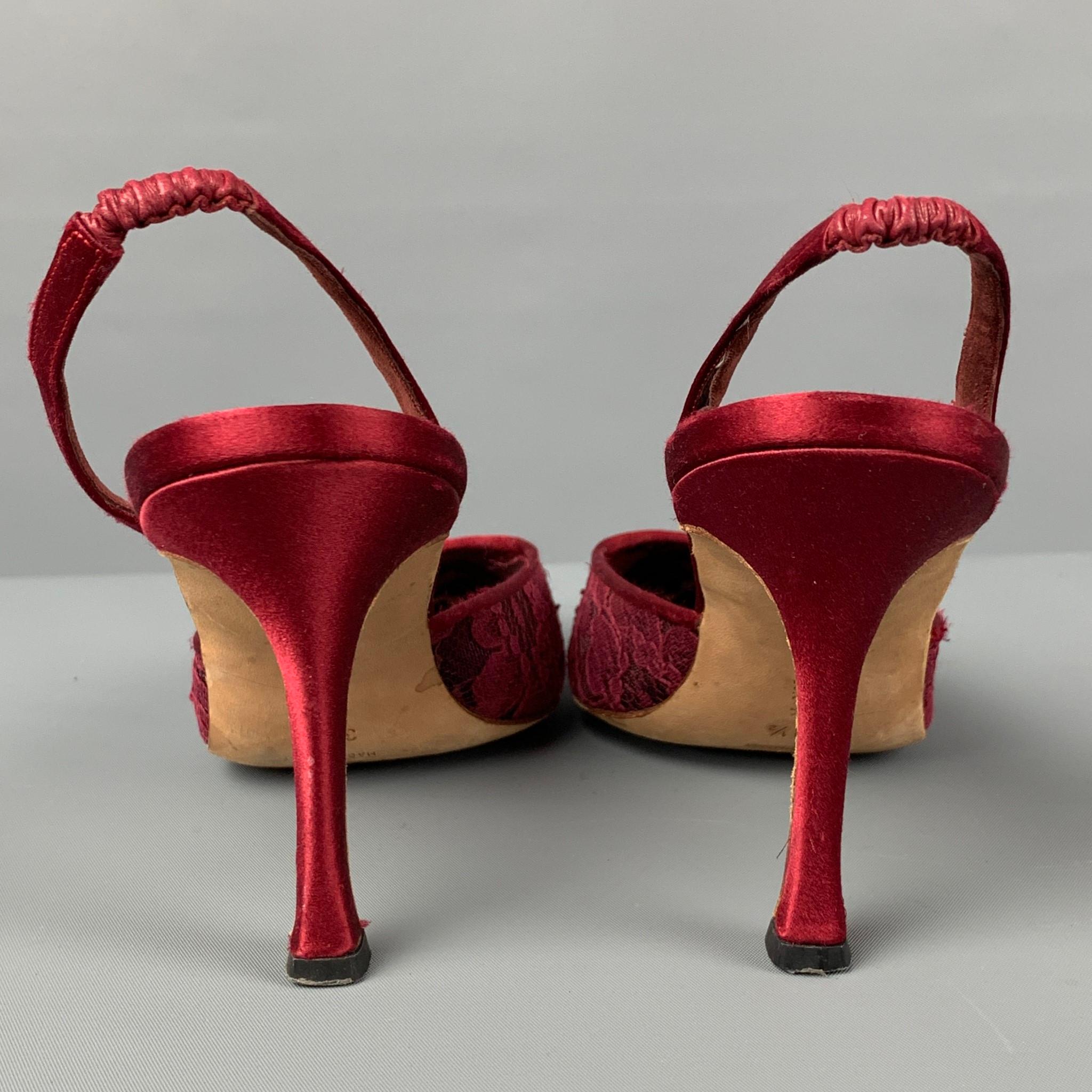 burgundy lace heels
