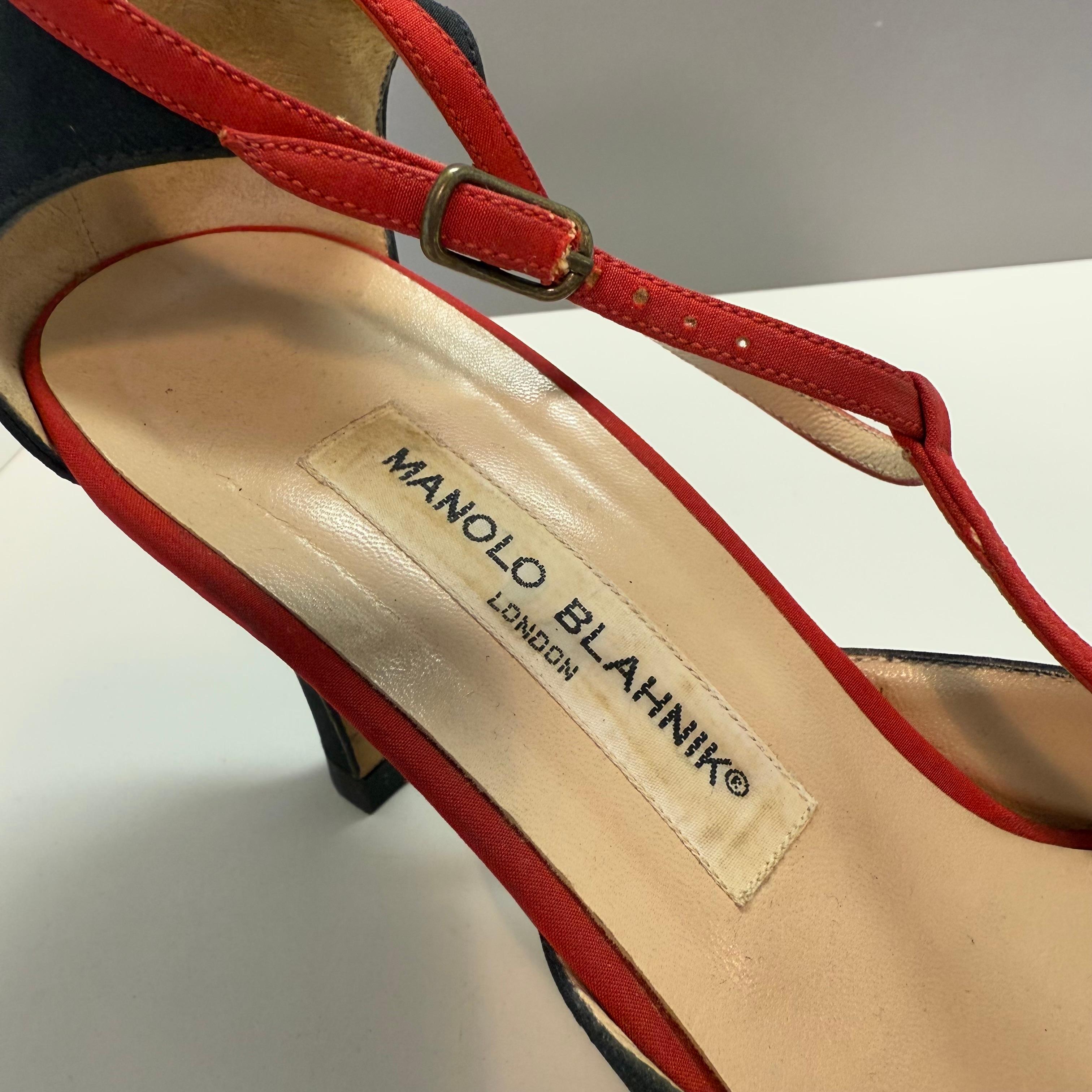 Manolo Blahnik - Chaussures vintage IT 38 Pour femmes en vente