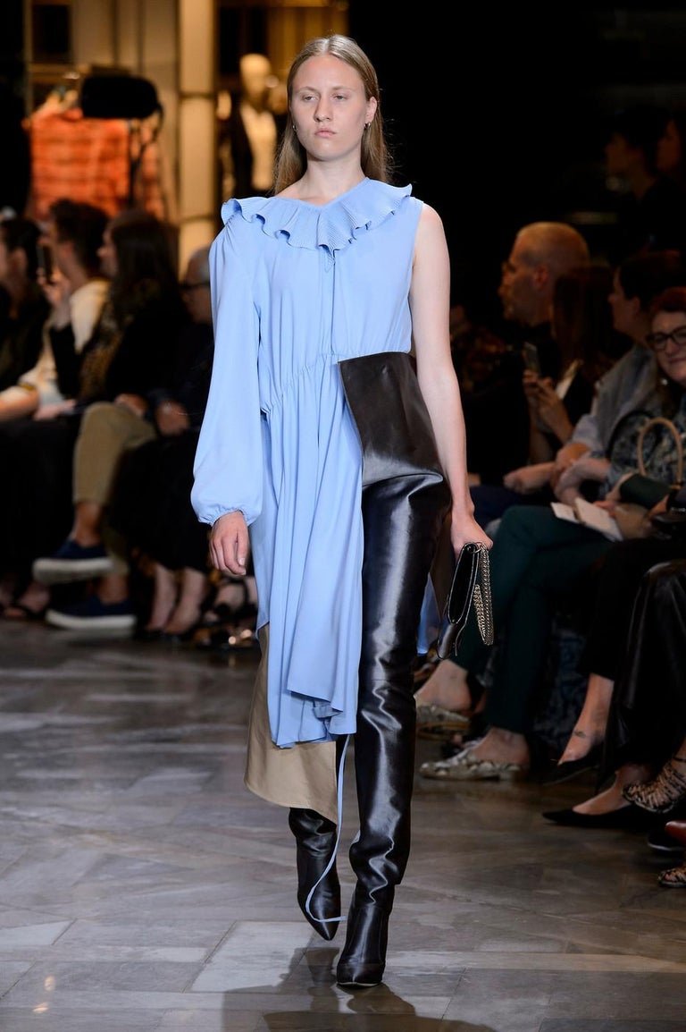vetements x manolo blahnik satin boots