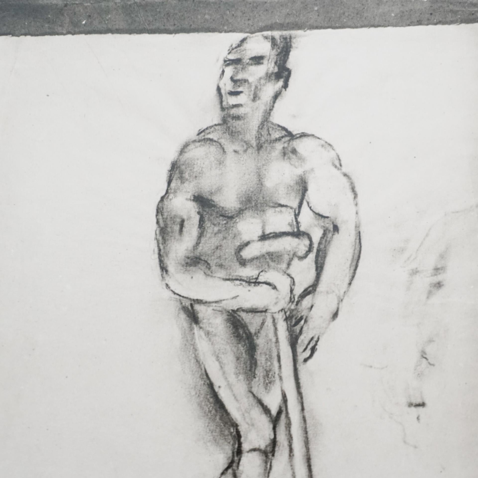Metà XX secolo Fotografia d'archivio di Manolo Hugue, 1960 circa in vendita