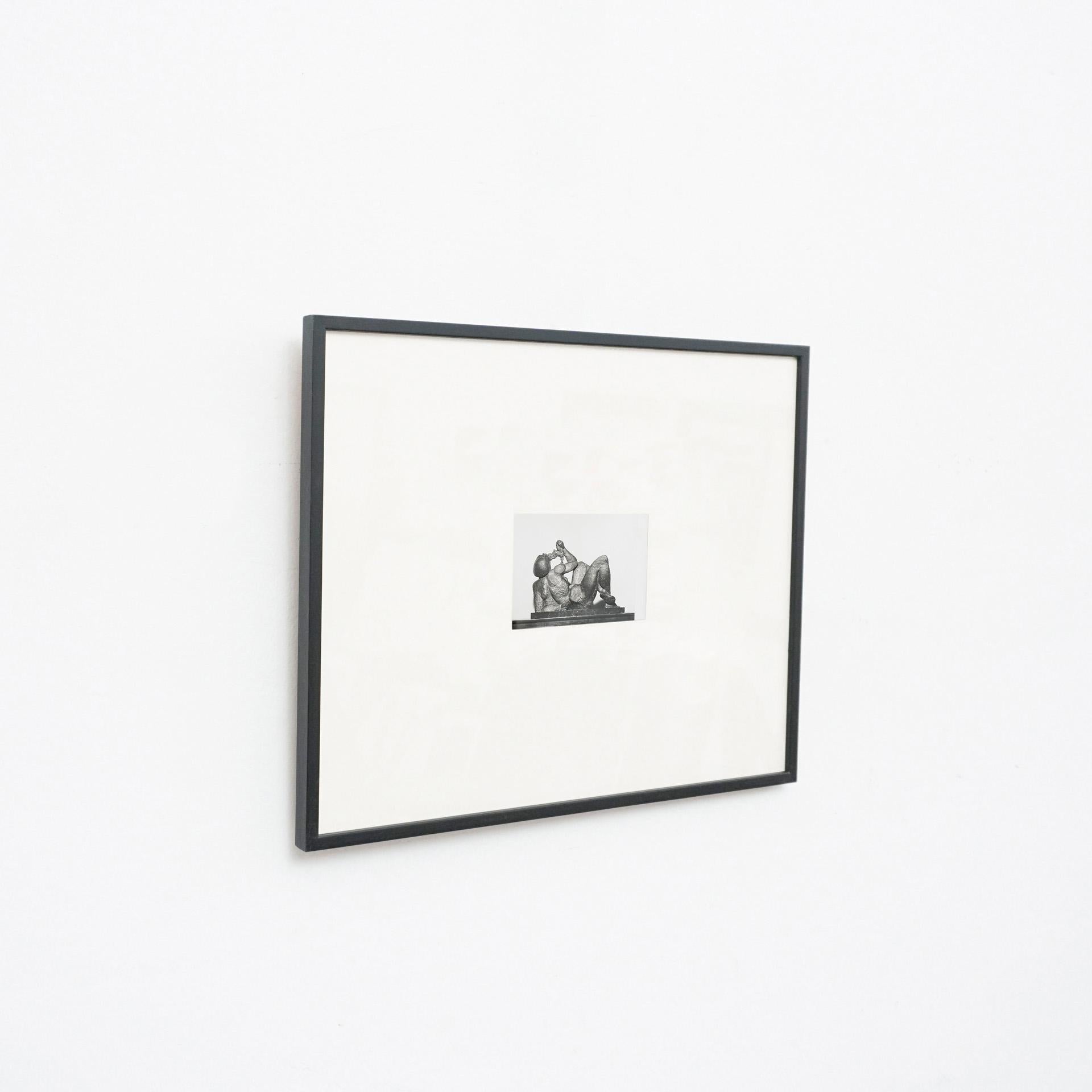 Fotografía de Escultura del Archivo Manolo Hugue, hacia 1960 Moderno de mediados de siglo en venta