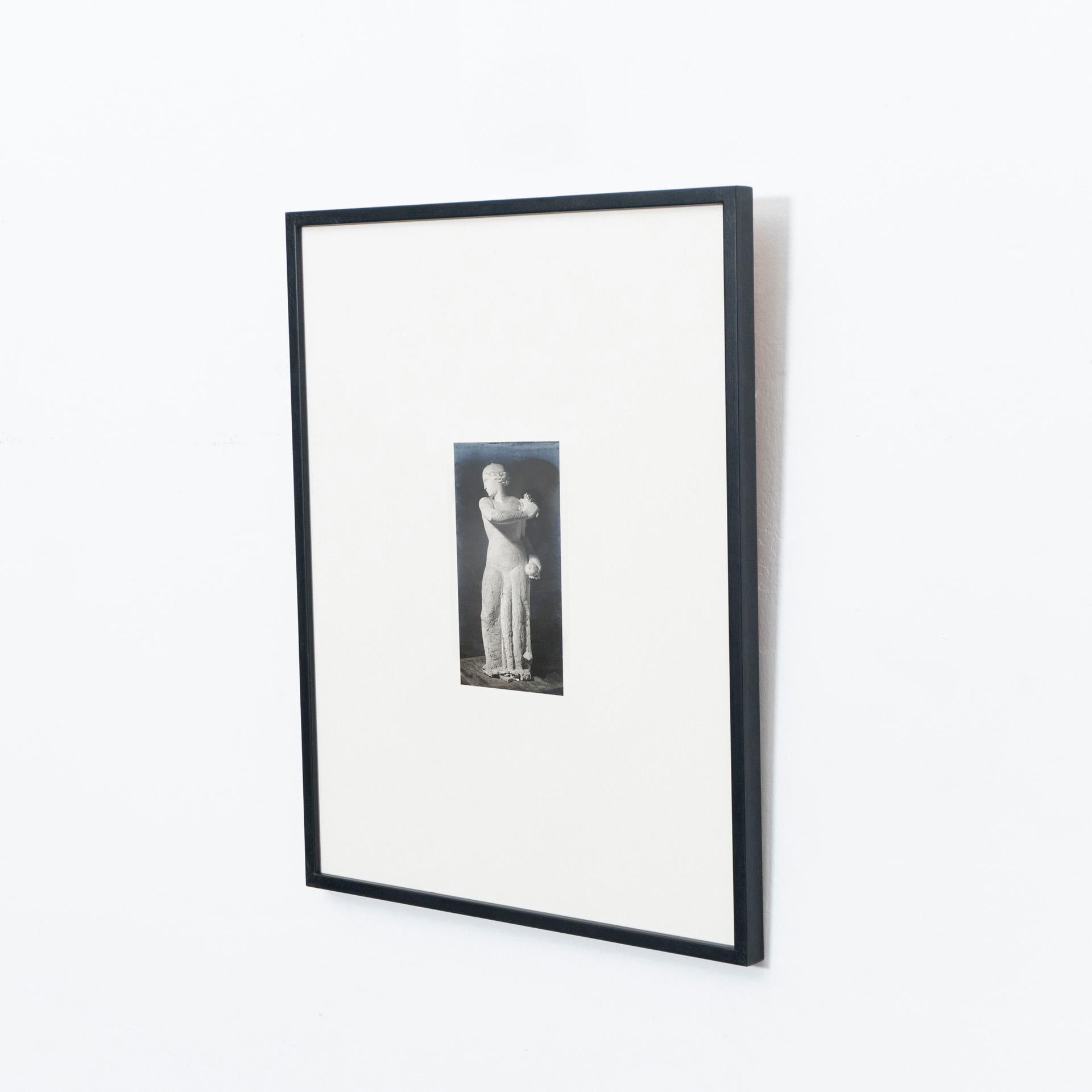 Spanish Manolo Hugue Archive Photography of Sculpture, circa 1960 For Sale