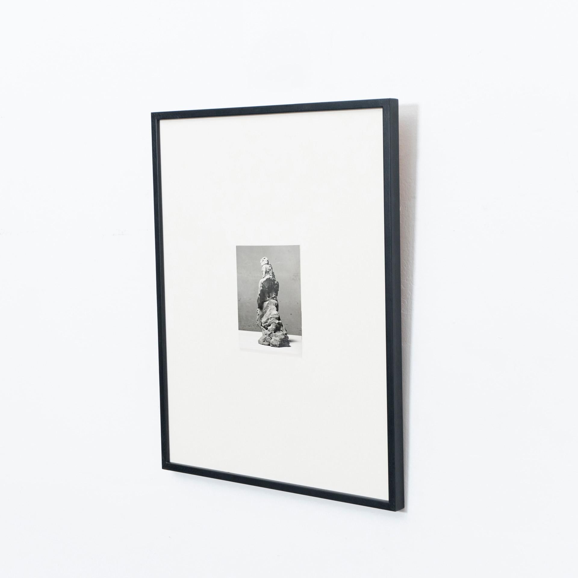Mid-Century moderno Fotografia di scultura dell'archivio Manolo Hugue, 1960 circa in vendita