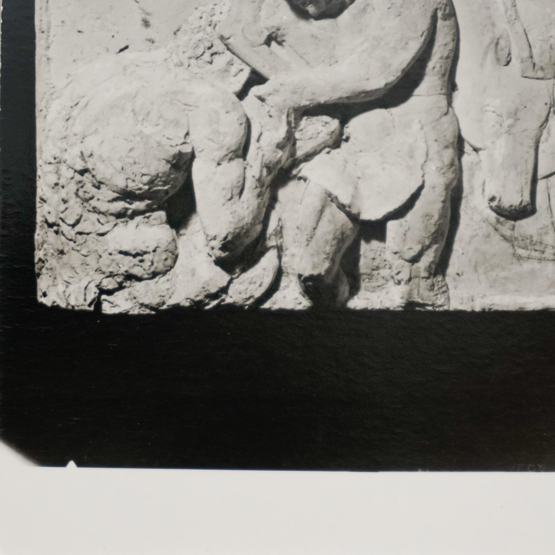 Photographie de sculpture d'archives Manolo Hugue, datant d'environ 1960 Bon état - En vente à Barcelona, Barcelona