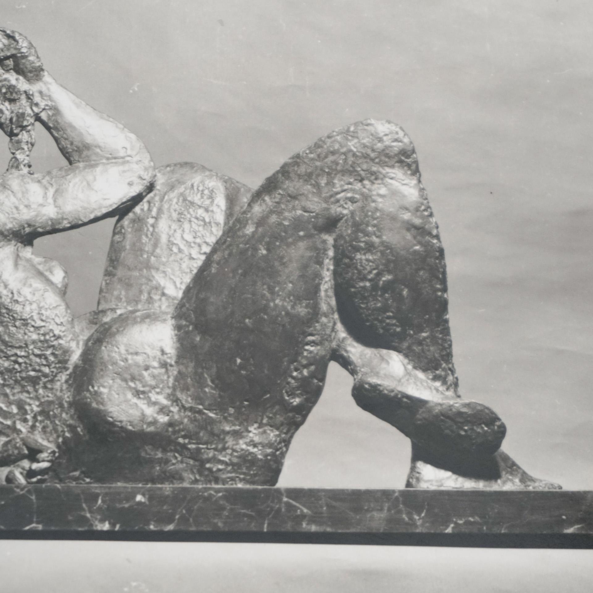 Mid-20th Century Manolo Hugue Archive Photography of Sculpture, circa 1960