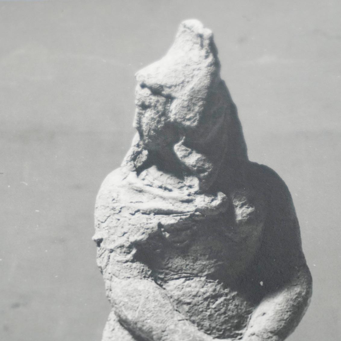Verre Photographie de sculpture d'archives Manolo Hugue, datant d'environ 1960 en vente