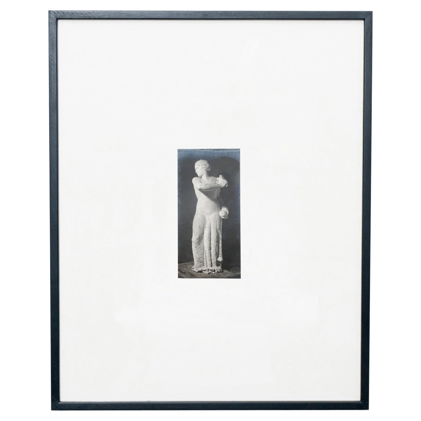 Photographie de sculpture d'archives Manolo Hugue, datant d'environ 1960