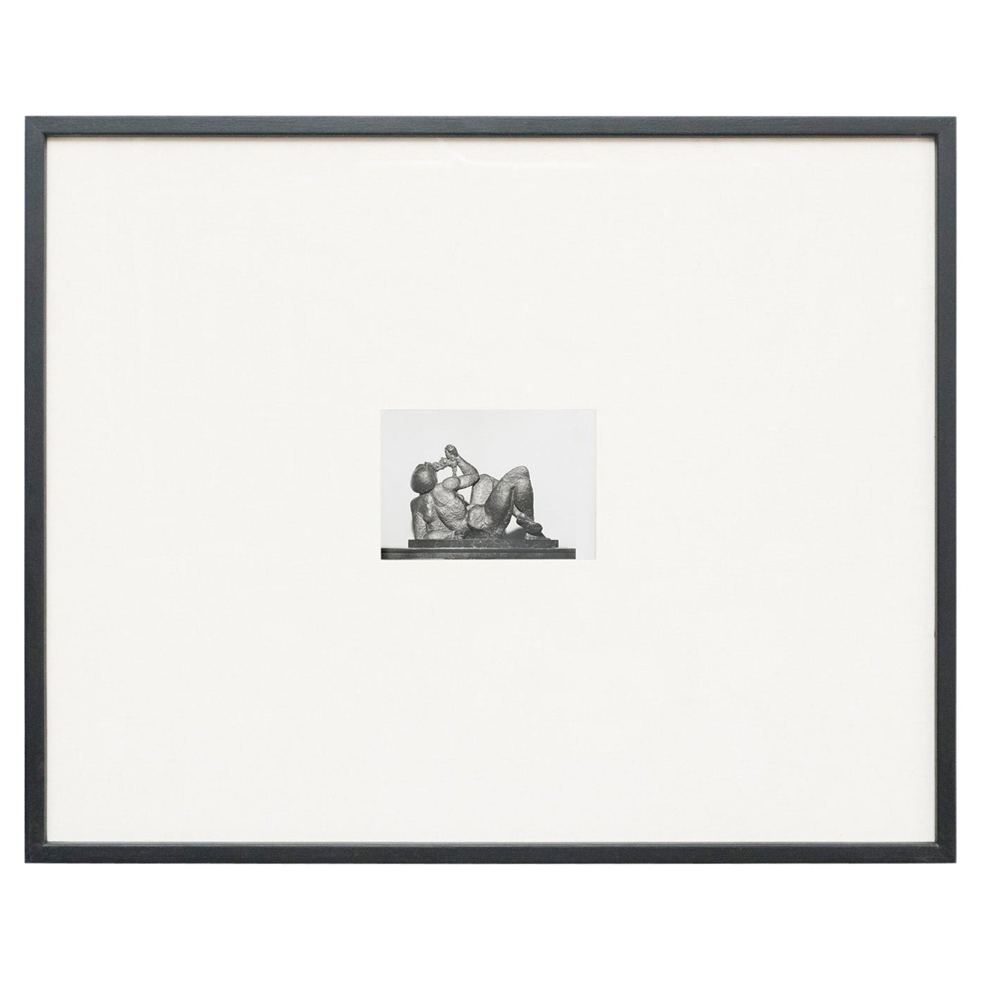Manolo Hugue Archivfotografie einer Skulptur, um 1960