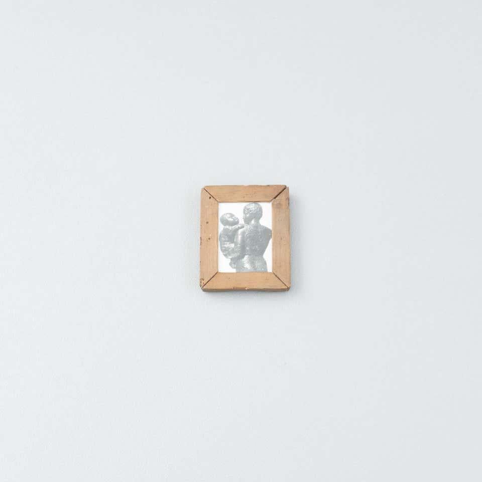 Manolo Hugué archive photography of sculpture.
Printed, circa 1960.
Wood frame included.


Materials:
Gelatin silver bromide print

Dimensions:
D 1.5 cm x W 6.8 cm x H 8.3 cm

 