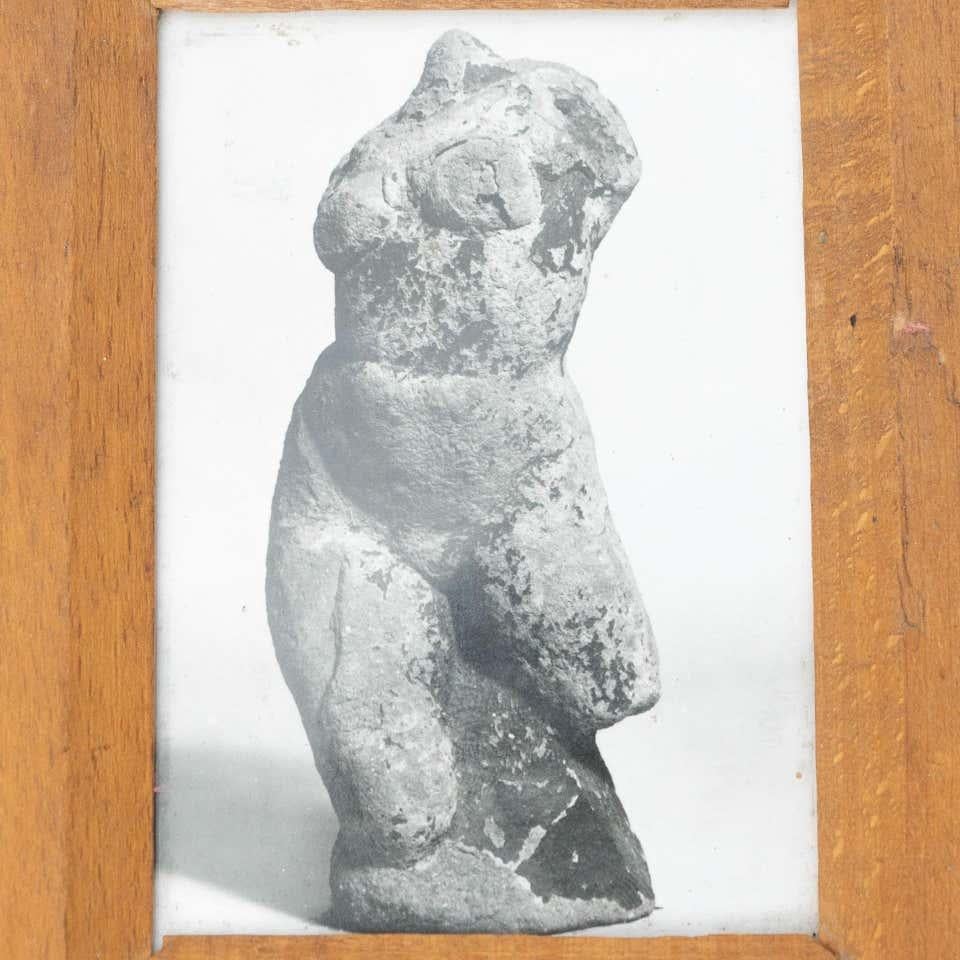 Mid-20th Century Manolo Hugué Archive Photography of Sculpture, Free Shipping For Sale