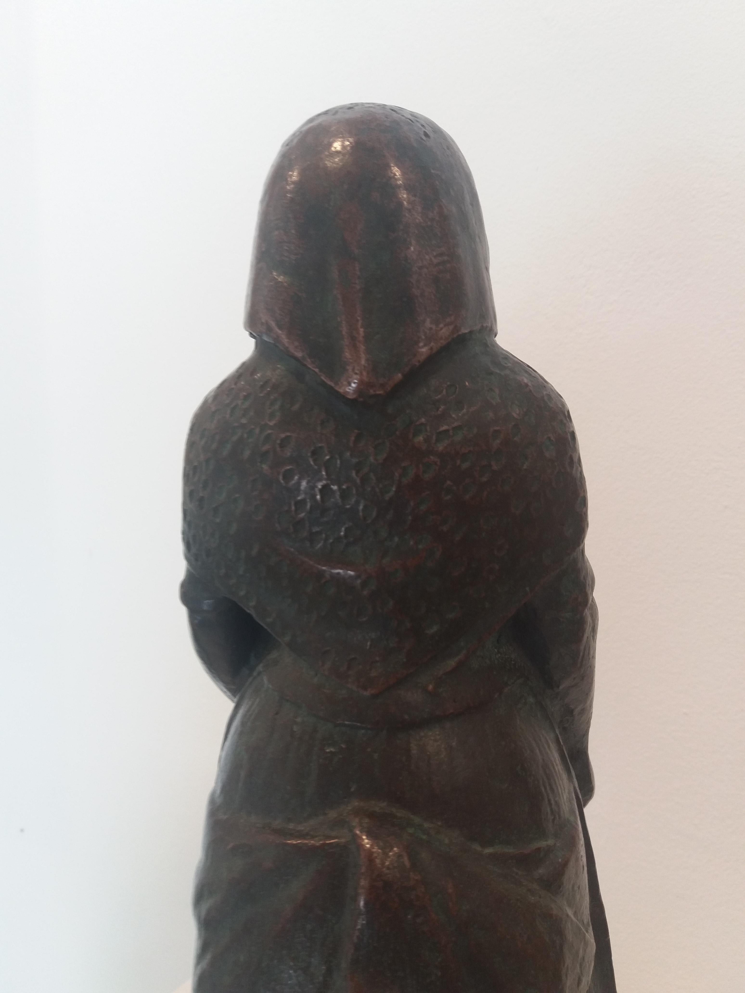 Manolo Hugue   women. Llovera, bronze  For Sale 6