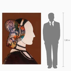 Manolo Valdés, 2006. Aguafuerte, Aguatinta y Collage en colores.