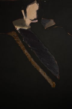Manolo Valdés. Conde-Duque de Olivares. 1982. Óleo sobre arpillera. 200 x 150 cm.