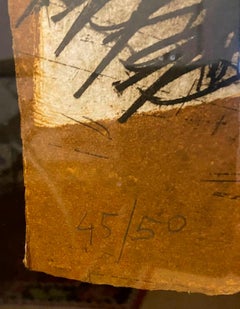 Helène Rubens Miró Valdés Mujer Moderna Gran Collage Aguafuerte Revisitado Contemporáneo