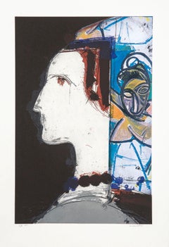 Manolo Valdes Etching, Untitled