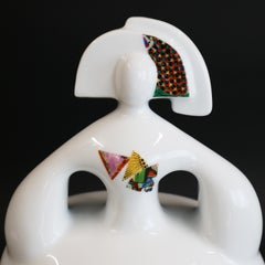 Reina Mariana I (Las Meninas), 2022, Valdés, esculturas de porcelana