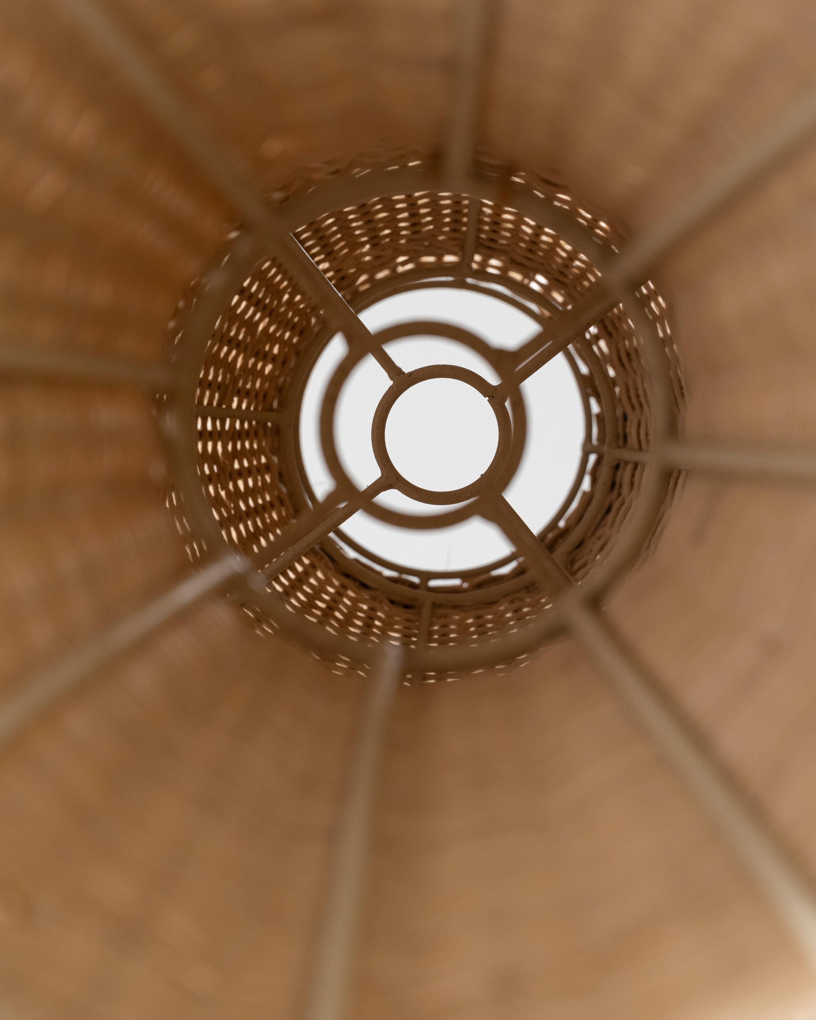 Manon-Säule aus Rattan im Angebot 2