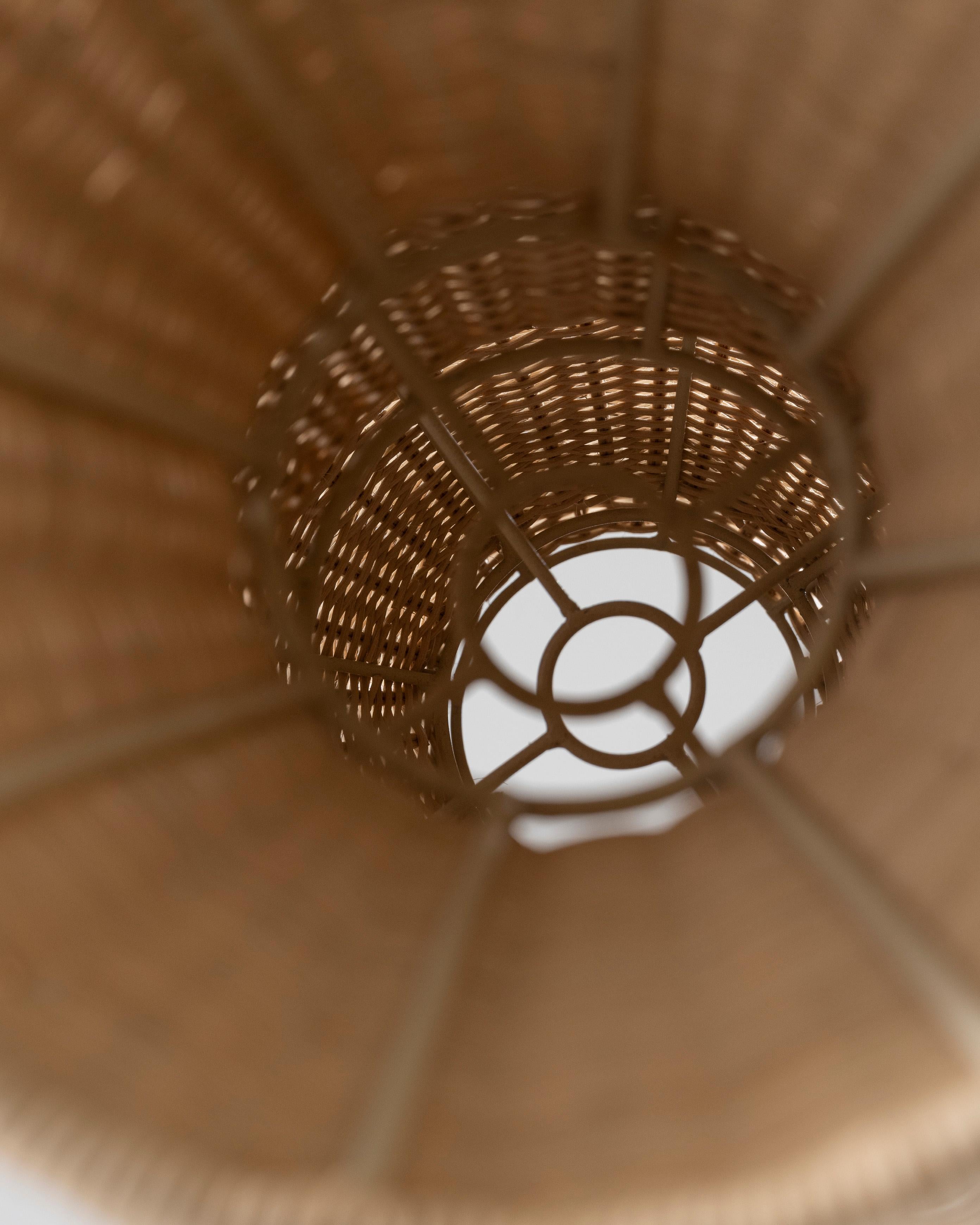 Manon-Säule aus Rattan im Angebot 3