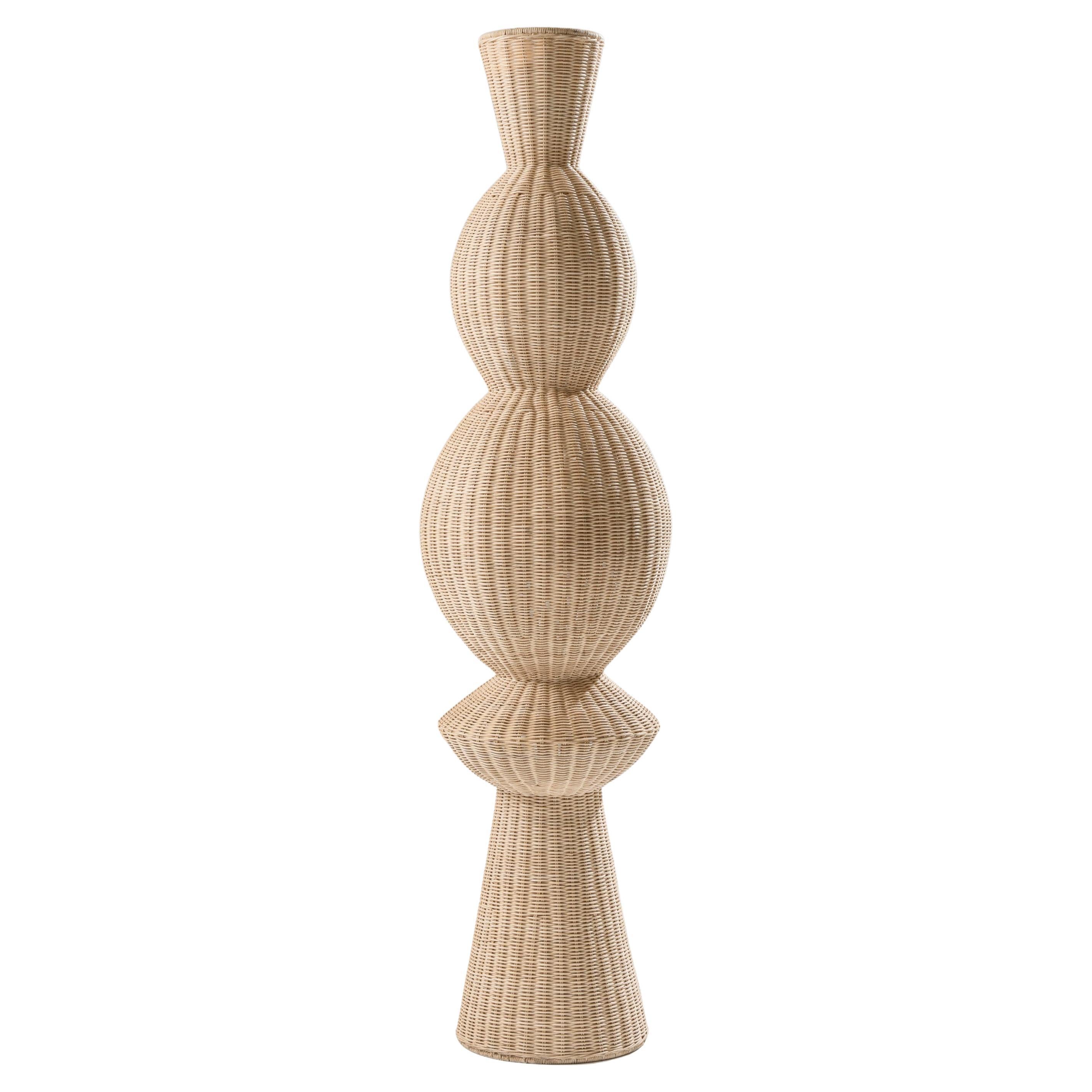 Manon-Säule aus Rattan im Angebot