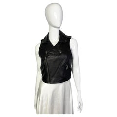 Gilet in pelle vintage di agnello Manoush Gilet in pelle vintage di agnello Manoush