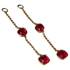 Mansin Spinel Earring Enhancer in 18k Yellow gold