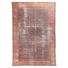 Magnifique tapis ancien Sultanabad 16x24 datant d'environ 1900