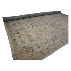 Mansion sized 21st Century Sultanabad Master 19x33 Light Blue Handmade Area Rug