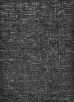 Mansour Modern Abstract-Design Silk and Wool Zen Rug