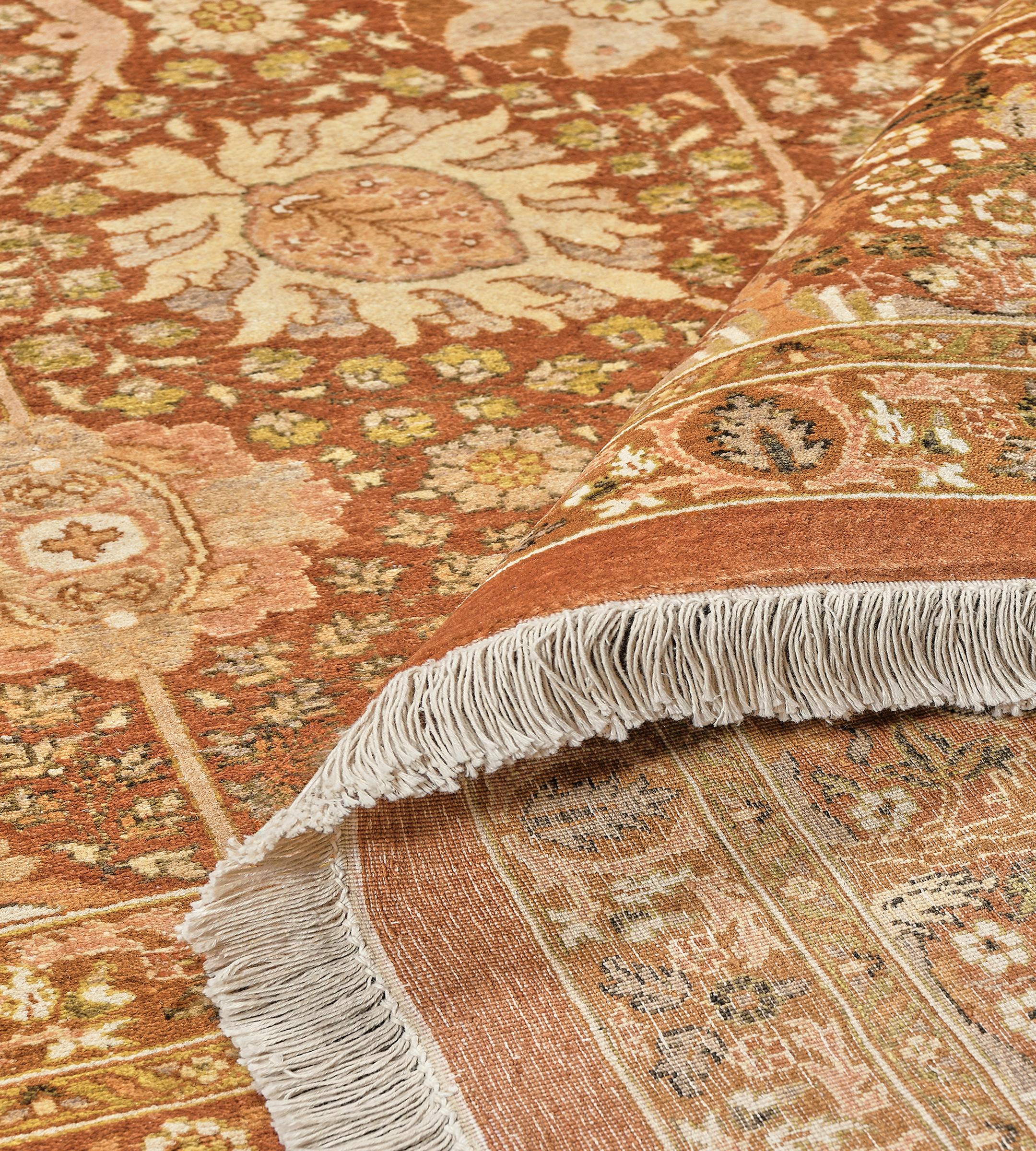 Mansour Quality Handwoven Tabriz Rug 3